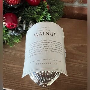 Rare Pottery Barn Silver Walnut
Shape Snack Bowl NWT‼️FINAL SALE